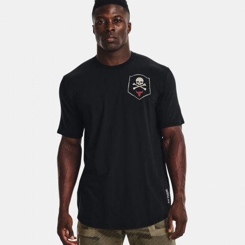 Clothing - Under Armour Project Rock 100 Percent Short Sleeve | Fitness 